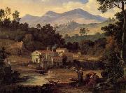 Joseph Anton Koch The Monastery of St.Francis in the Sabine Hills,Rome painting